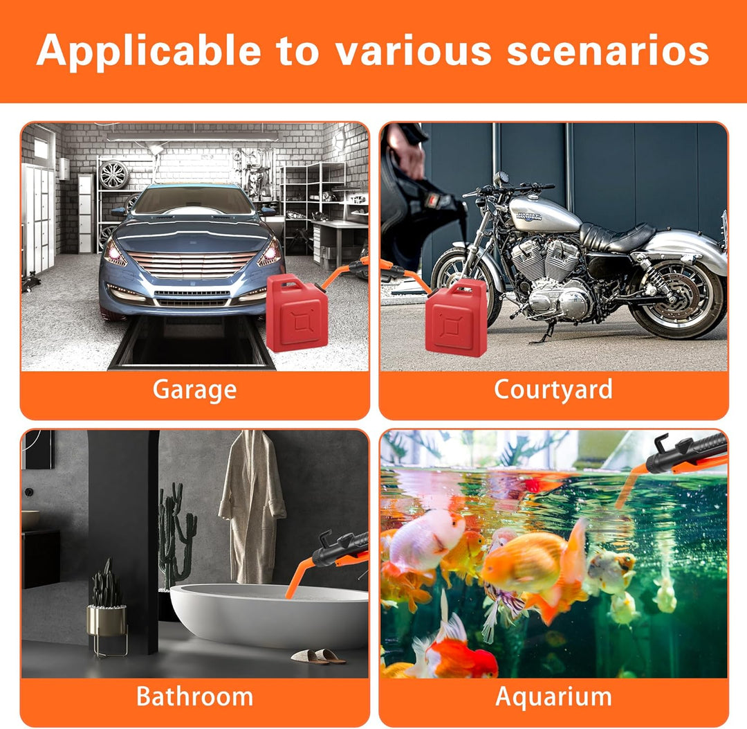 Battery Operated Fuel Transfer Pump for Gasoline Siphon