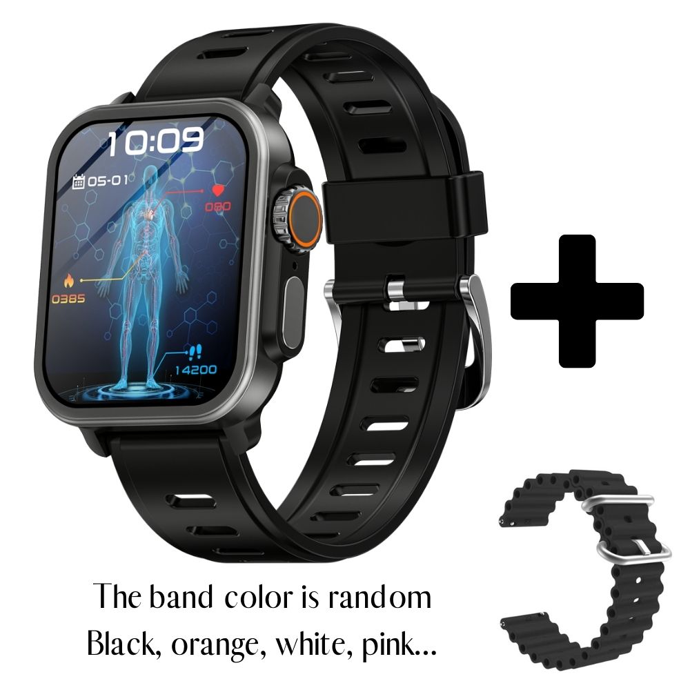 Blood Sugar Blood Pressure Heart Rate Smartwatch Fitness Tracker