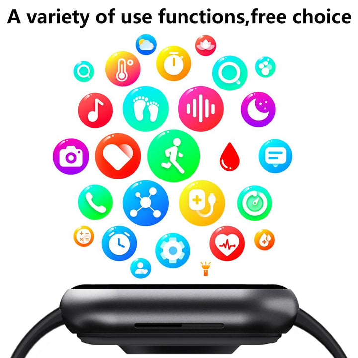Blood Sugar Blood Pressure Heart Rate Smartwatch Fitness Tracker