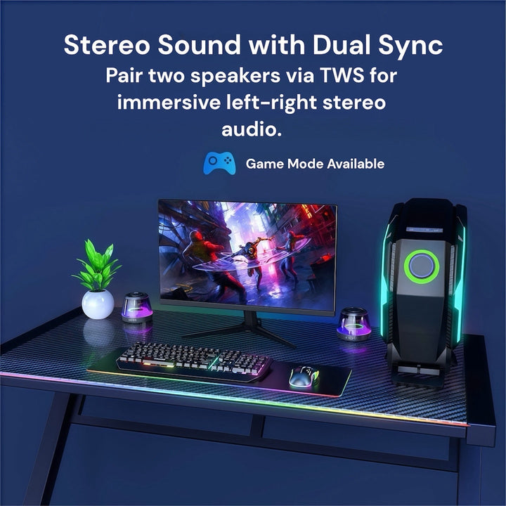 Bluetooth Speaker with RGB Light for Outdoor Use