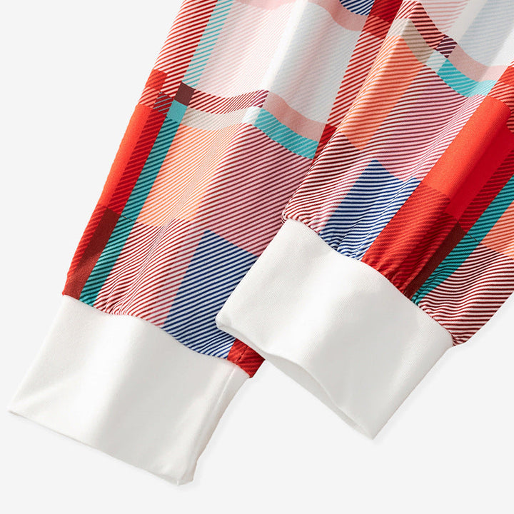 Boys Long Sleeve Christmas Pajamas Set Sleepwear Trousers Top