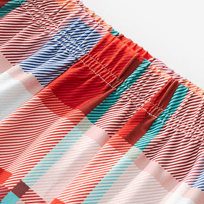 Boys Long Sleeve Christmas Pajamas Set Sleepwear Trousers Top