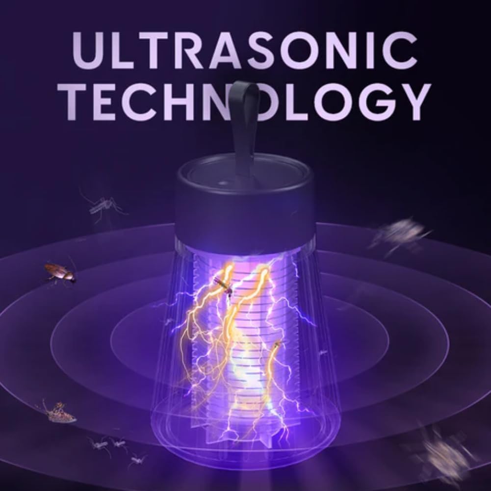 Bug Zapper Lamp 2 Pack for Indoor and Outdoor Mosquito Control