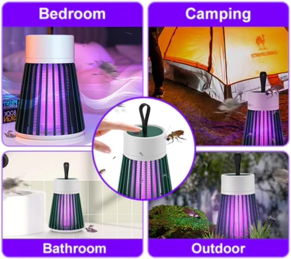 Bug Zapper Lamp 2 Pack for Indoor and Outdoor Mosquito Control