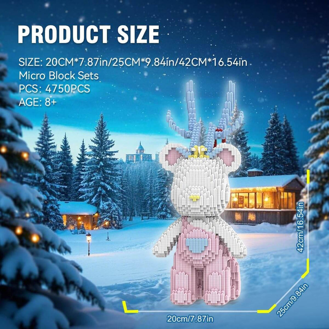 Building Blocks Set Educational Toys for Kids - Deer and Unicorn Theme