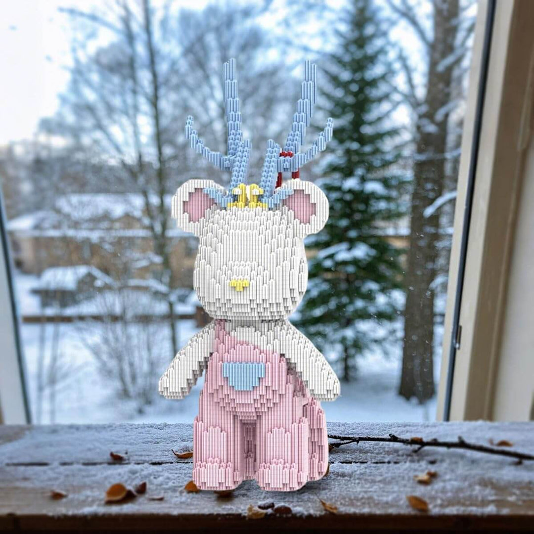 Building Blocks Set Educational Toys for Kids - Deer and Unicorn Theme