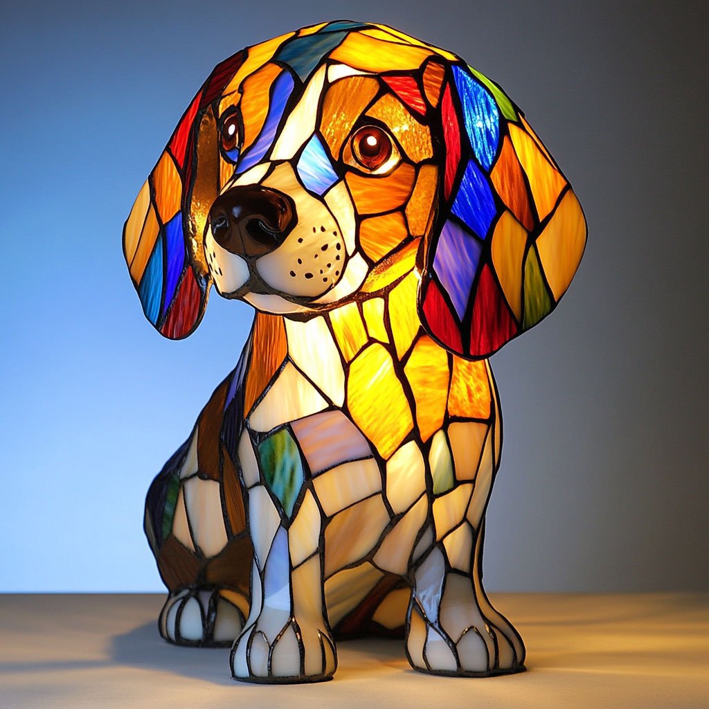 Bulldog Table Lamp Lighting Fixture for Home Decor