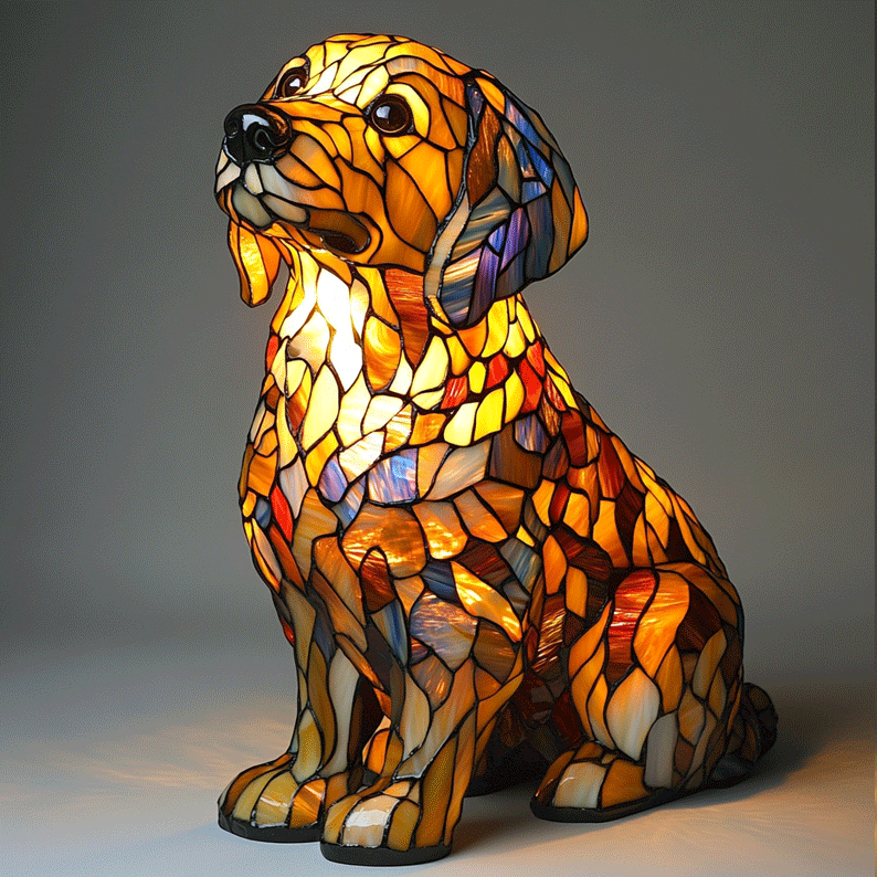 Bulldog Table Lamp Lighting Fixture for Home Decor