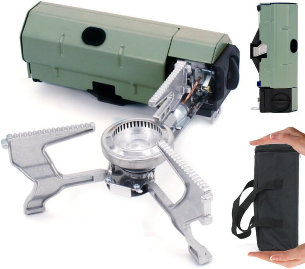 Butane Camping Stove 3000 Watts Portable Outdoor Cooking Gear