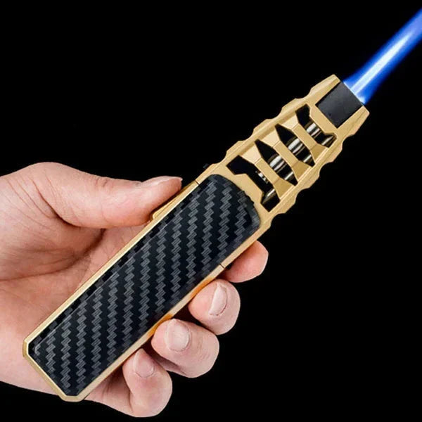 Butane Torch Lighter Windproof Portable Flame Igniter
