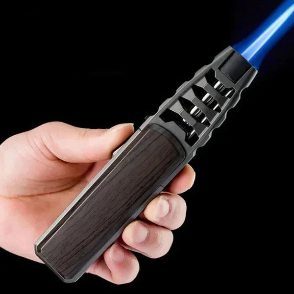 Butane Torch Lighter Windproof Portable Flame Igniter