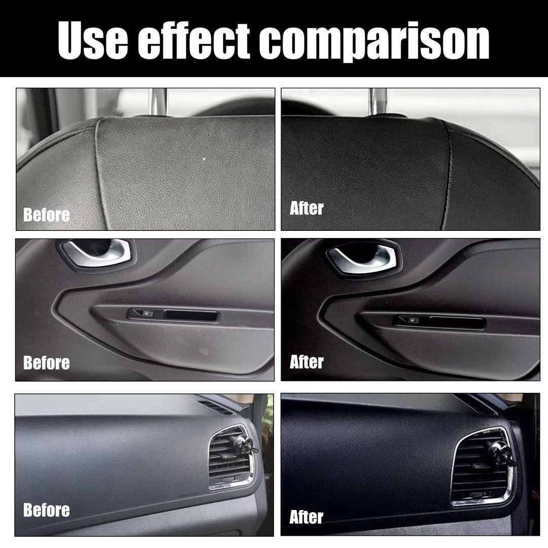 Car Interior Cleaner Set - 3 Pack Automotive Cleaning Supplies