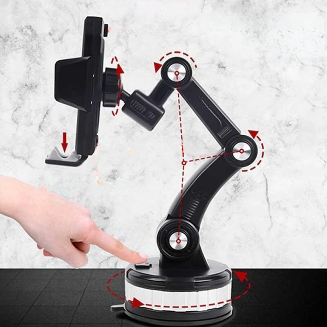 Car Phone Holder Suction Mount for Dashboard Use