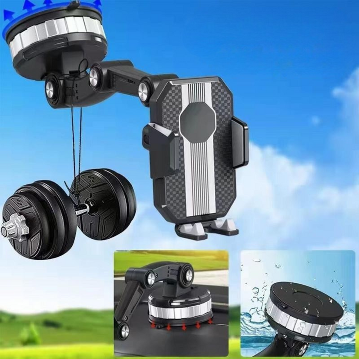 Car Phone Holder Suction Mount for Dashboard Use