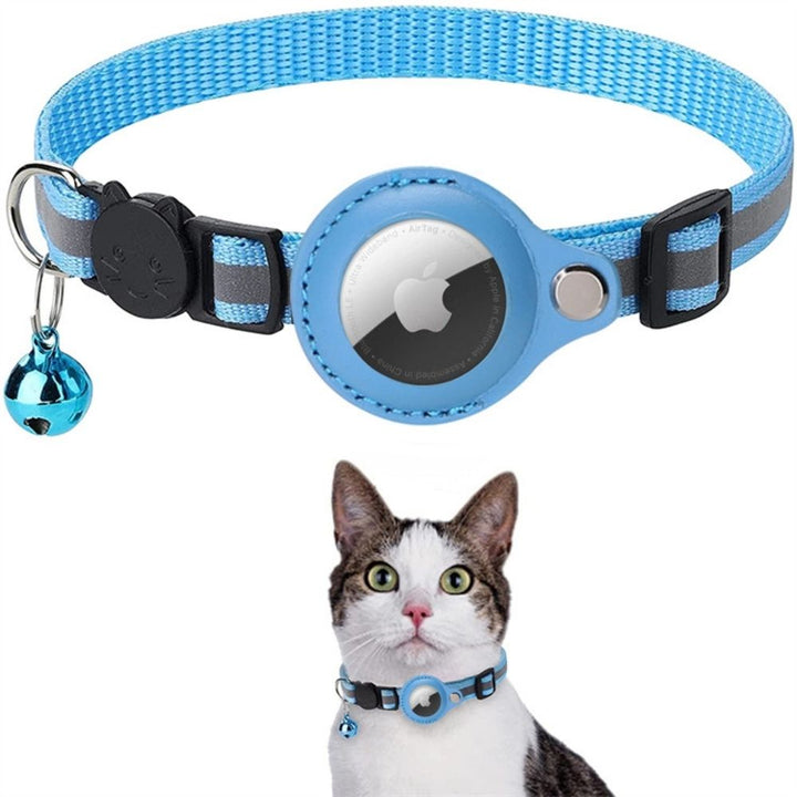 Cat GPS Tracker Collar with Reflective Quick Release Feature
