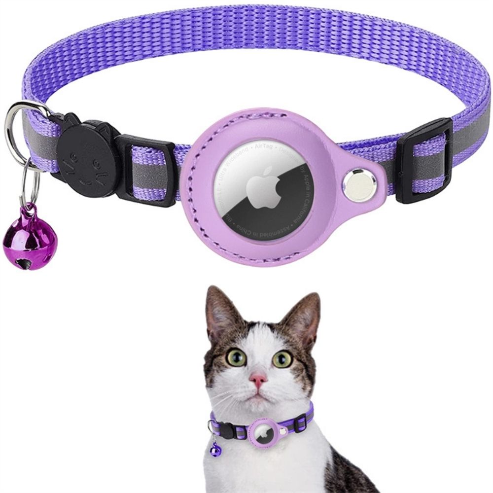 Cat GPS Tracker Collar with Reflective Quick Release Feature