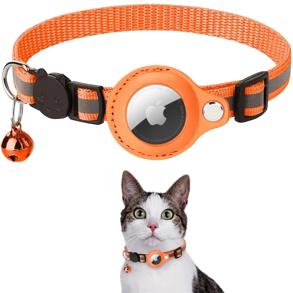 Cat GPS Tracker Collar with Reflective Quick Release Feature