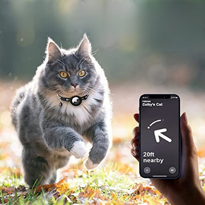 Cat GPS Tracker Collar with Reflective Quick Release Feature