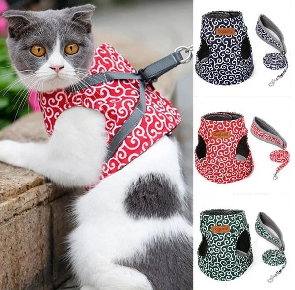 Cat Harness for Secure and Comfortable Walking