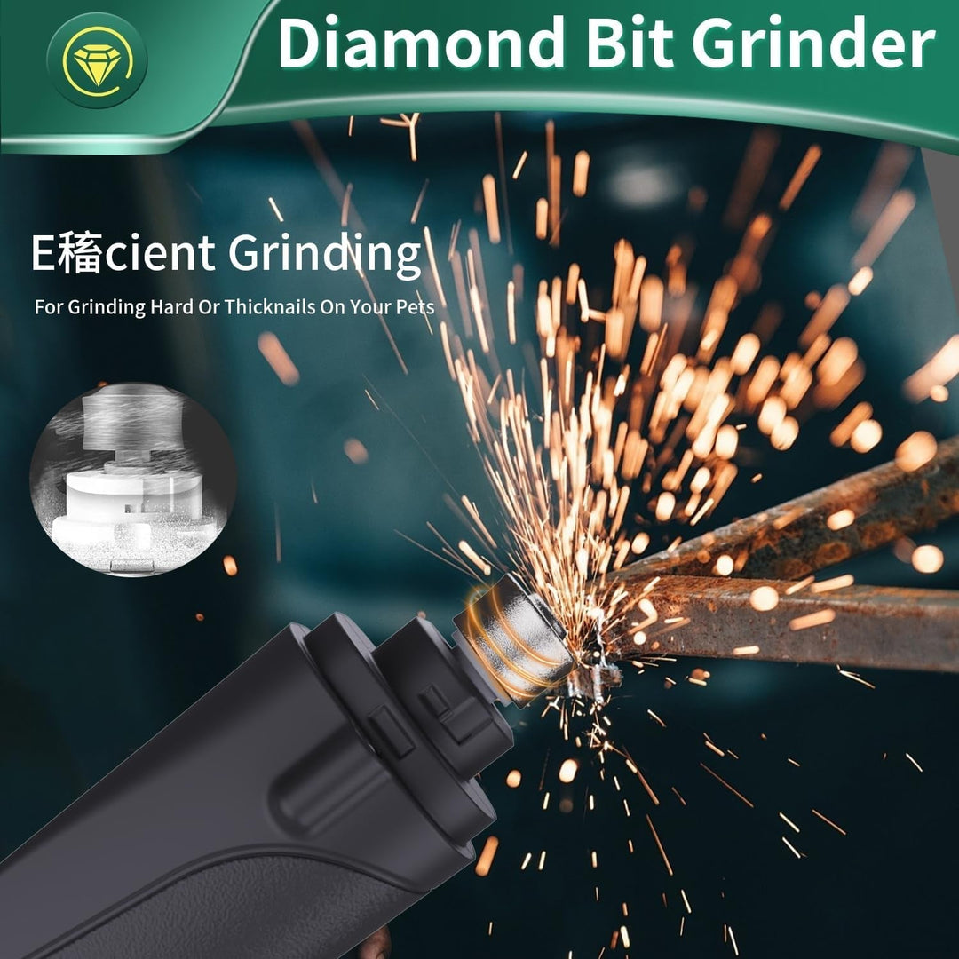 Cat and Dog Nail Clippers with USB Rechargeable LED Light