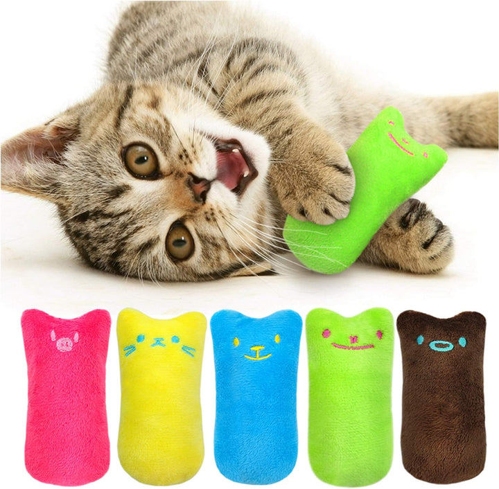 Catnip Mice Toys for Cats - 5 Pack Chew and Teething Toys
