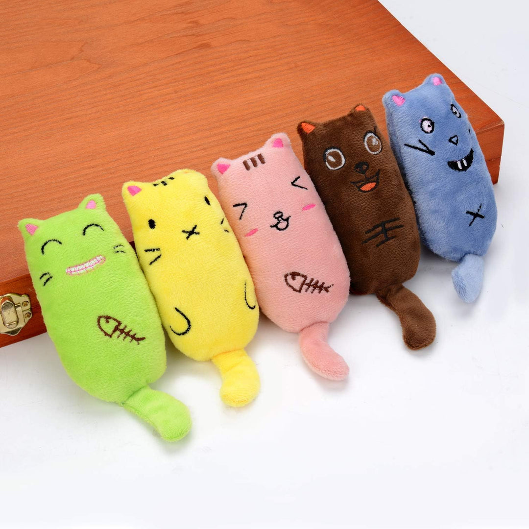 Catnip Mice Toys for Cats - 5 Pack Chew and Teething Toys