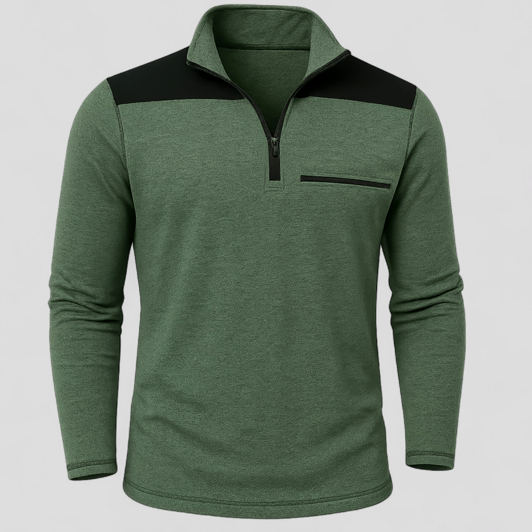 Men’s Winter Jacket with High Collar