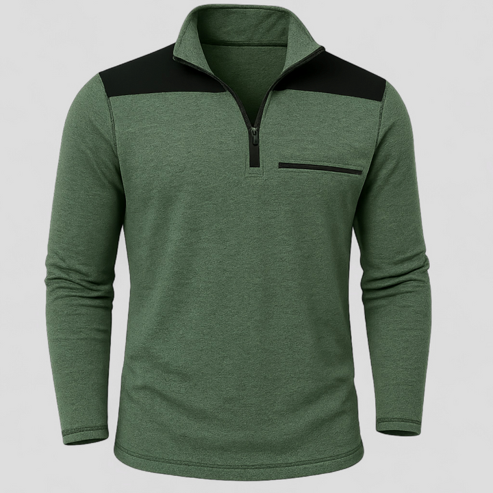 Men’s Winter Jacket with High Collar