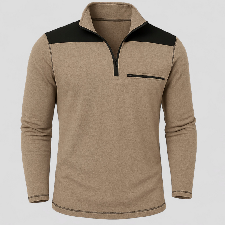 Men’s Winter Jacket with High Collar