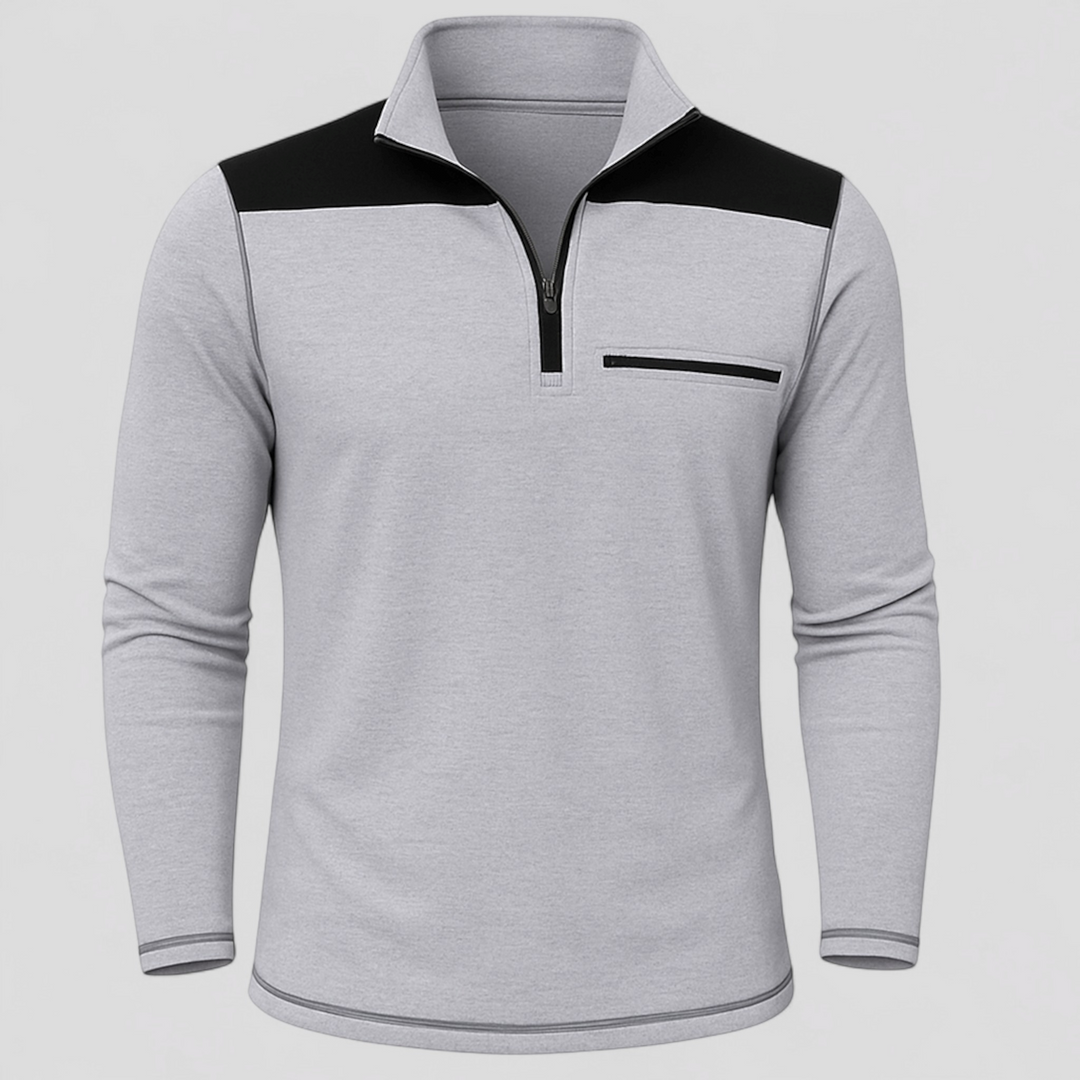 Men’s Winter Jacket with High Collar