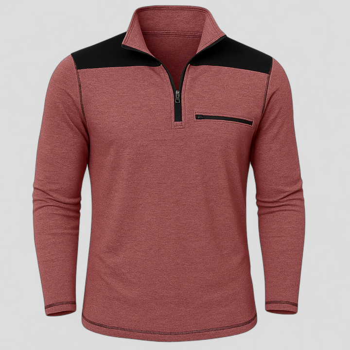 Men’s Winter Jacket with High Collar