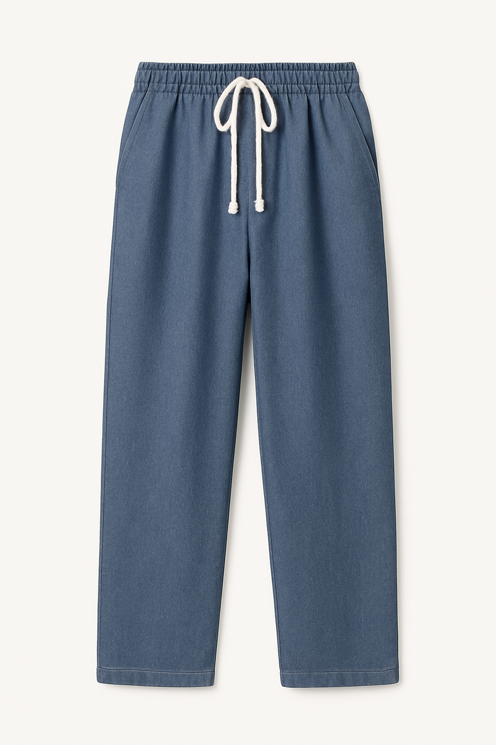 Wide Straight Corduroy Trousers for Men