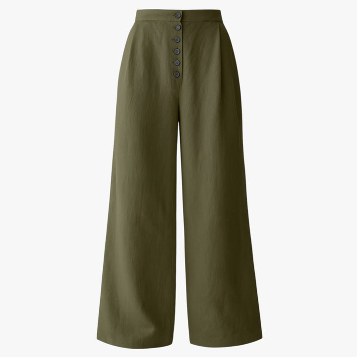 Women's Linen Cotton Summer Trousers