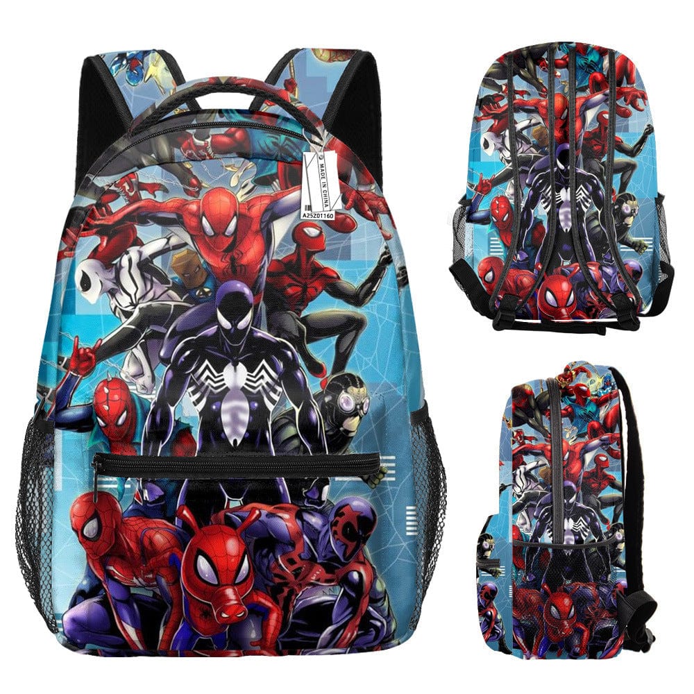 Children's Spiderman School Backpack Superhero Bag for Kids