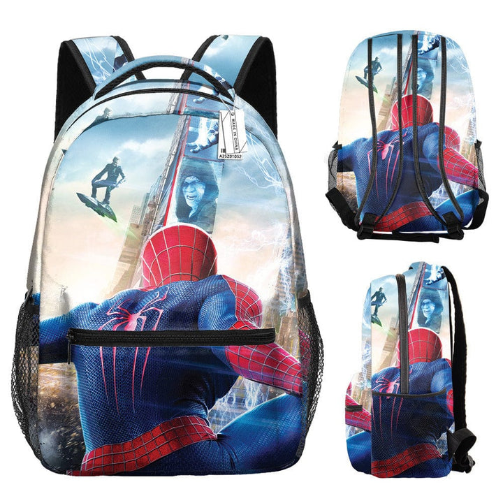 Children's Spiderman School Backpack Superhero Bag for Kids
