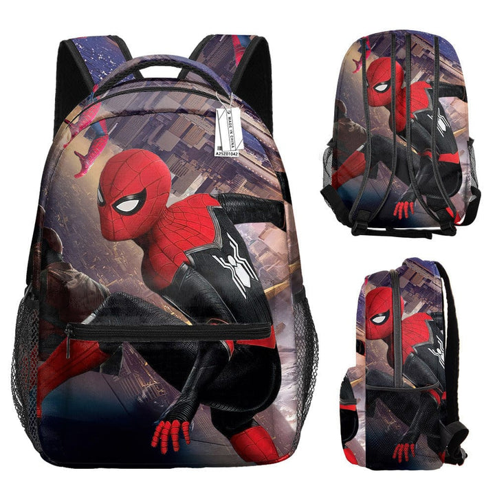 Children's Spiderman School Backpack Superhero Bag for Kids