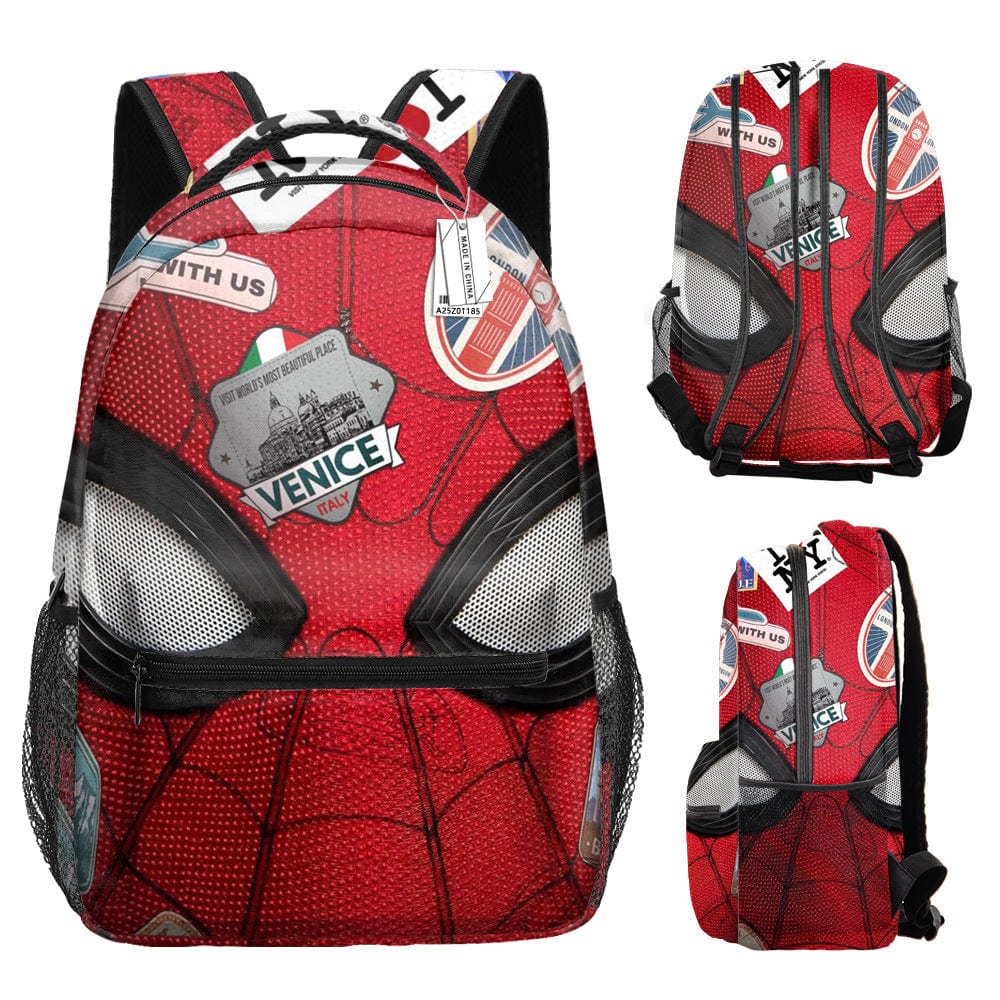 Children's Spiderman School Backpack Superhero Bag for Kids