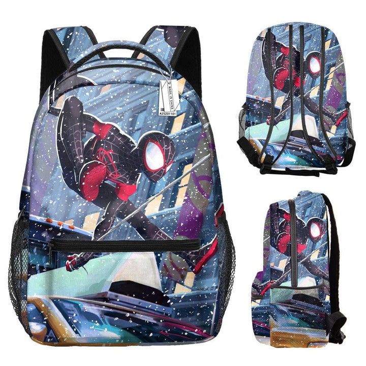 Children's Spiderman School Backpack Superhero Bag for Kids