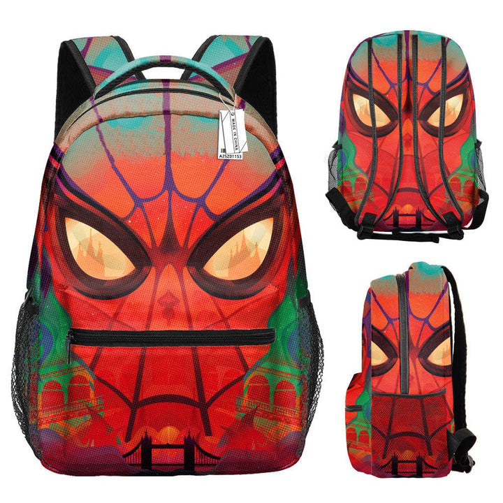 Children's Spiderman School Backpack Superhero Bag for Kids