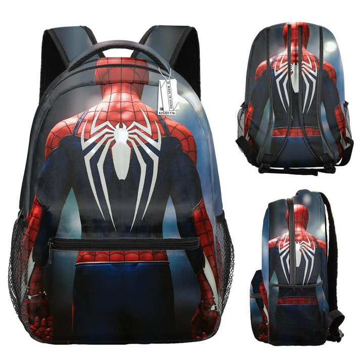 Children's Spiderman School Backpack Superhero Bag for Kids