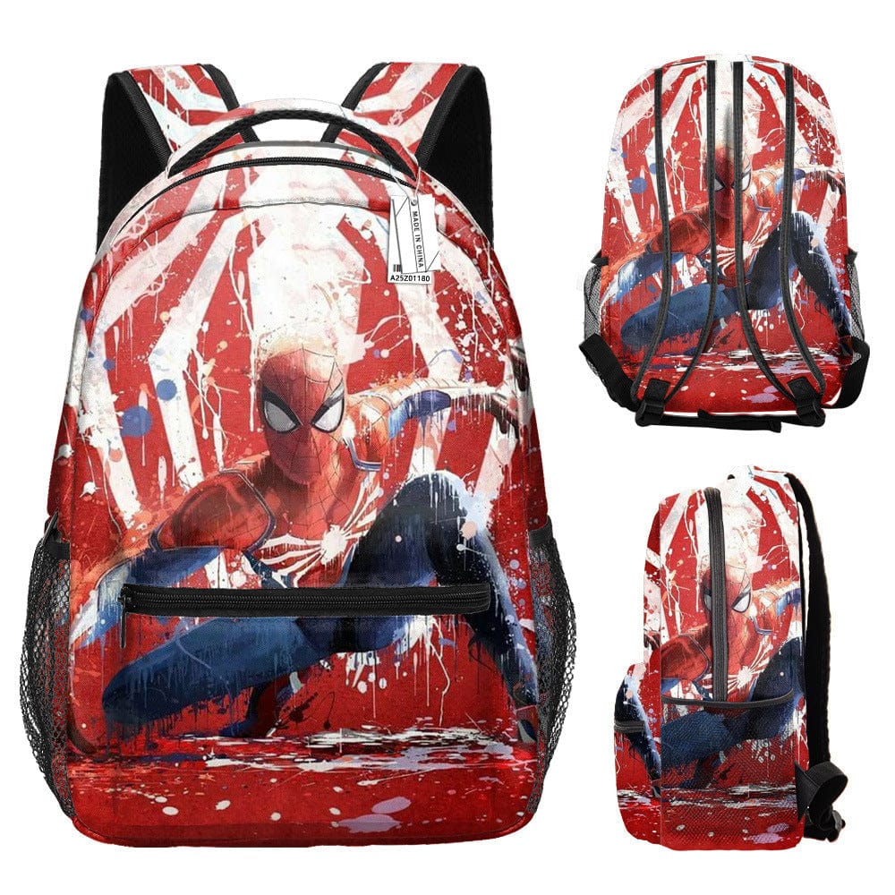 Children's Spiderman School Backpack Superhero Bag for Kids