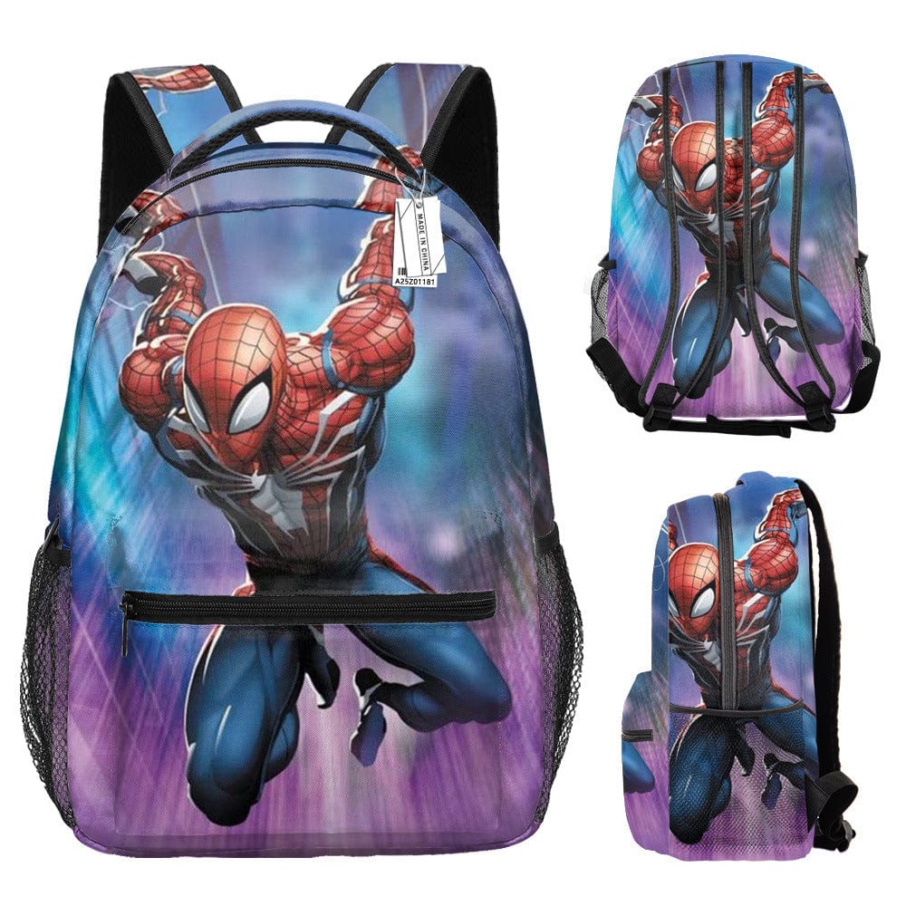 Children's Spiderman School Backpack Superhero Bag for Kids