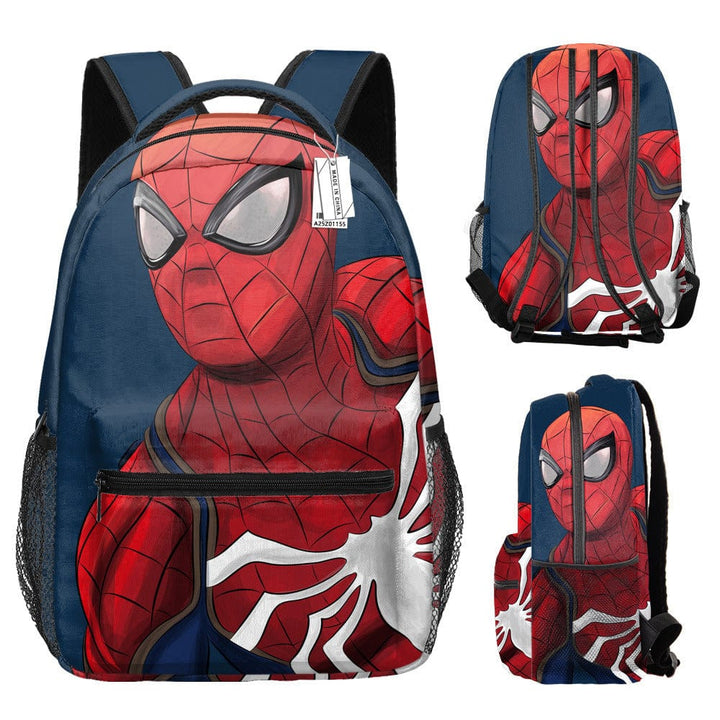 Children's Spiderman School Backpack Superhero Bag for Kids