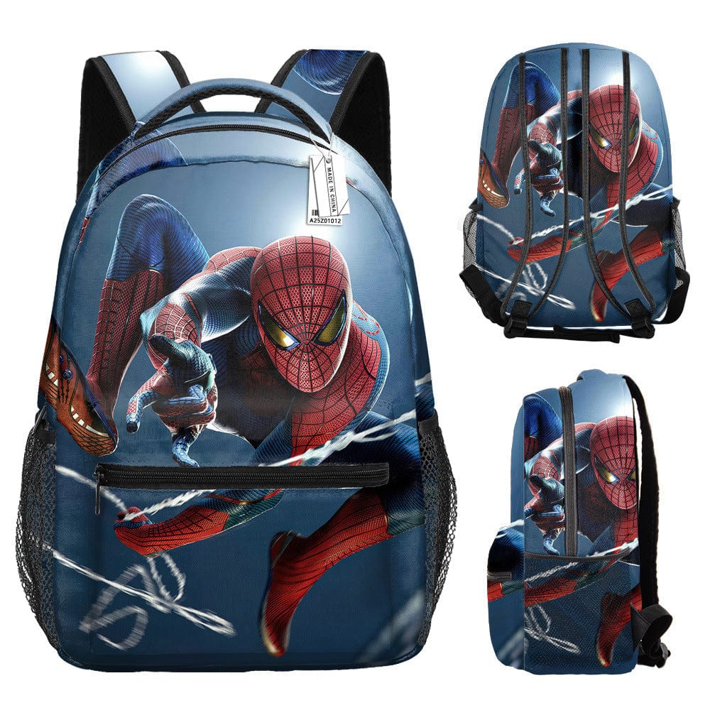 Children's Spiderman School Backpack Superhero Bag for Kids