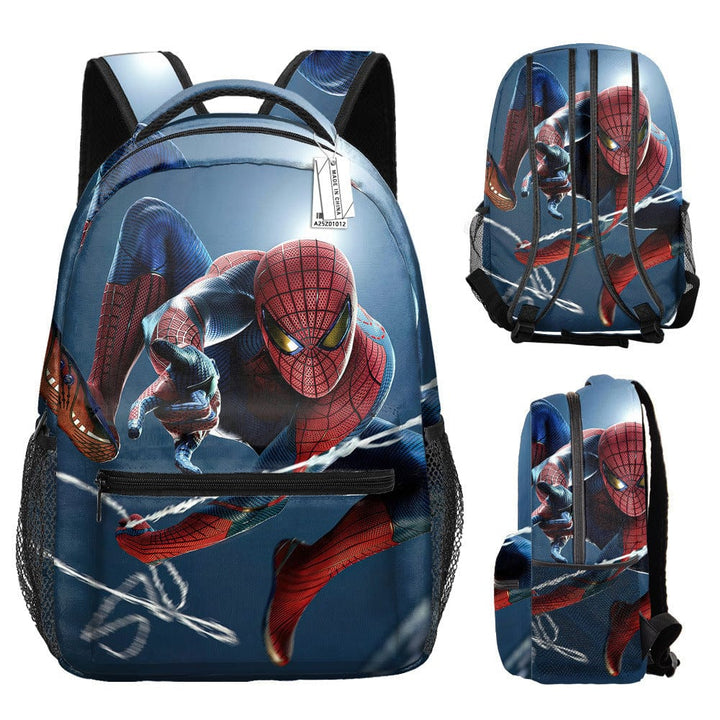 Children's Spiderman School Backpack Superhero Bag for Kids