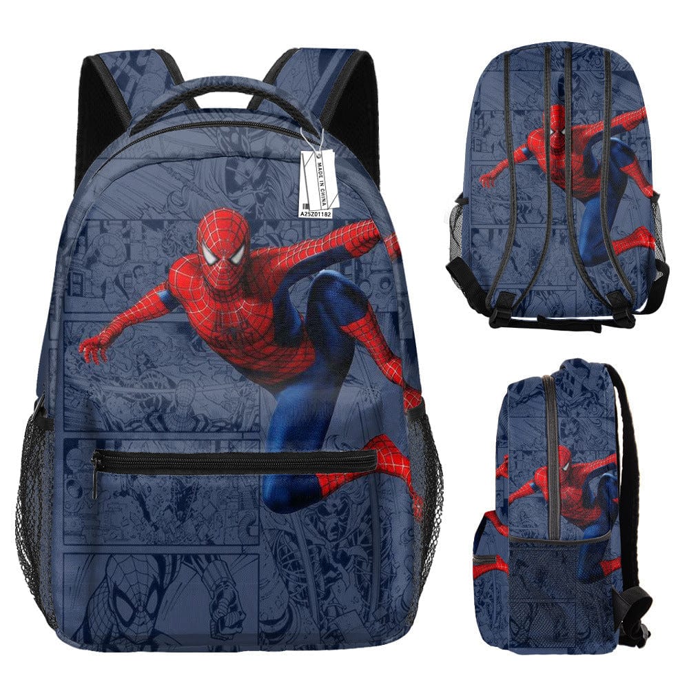 Children's Spiderman School Backpack Superhero Bag for Kids