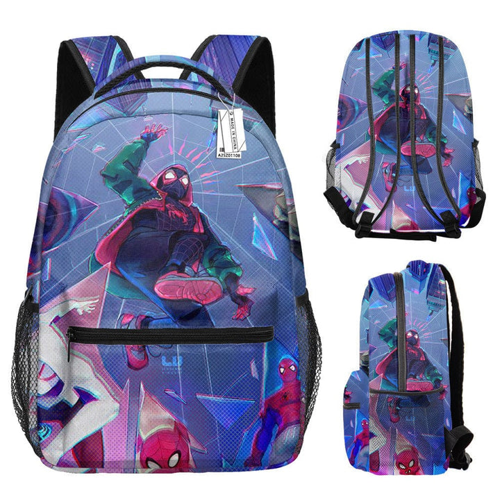 Children's Spiderman School Backpack Superhero Bag for Kids