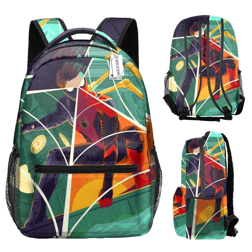 Children's Spiderman School Backpack Superhero Bag for Kids