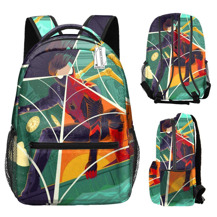 Children's Spiderman School Backpack Superhero Bag for Kids