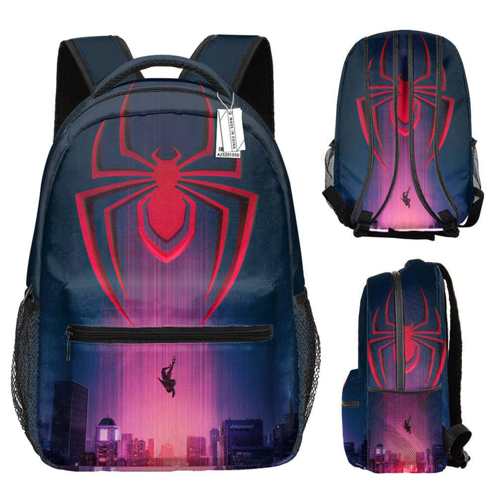 Children's Spiderman School Backpack Superhero Bag for Kids